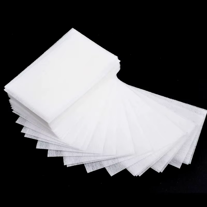 Lingettes professionnelles pour ongles, tampons 100% coton, non pelucheux, dissolvant de vernis Gel,