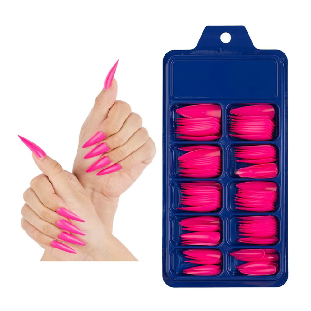 20 couleurs manucure acrylique outils de beauté faux ongles conseils faux ongles bricolage Long Stil