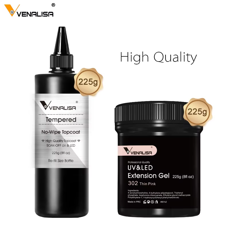 VENALISA – couche de finition longue en diamant, 30/60ml, recharge de grand Volume, Ultra brillant, 