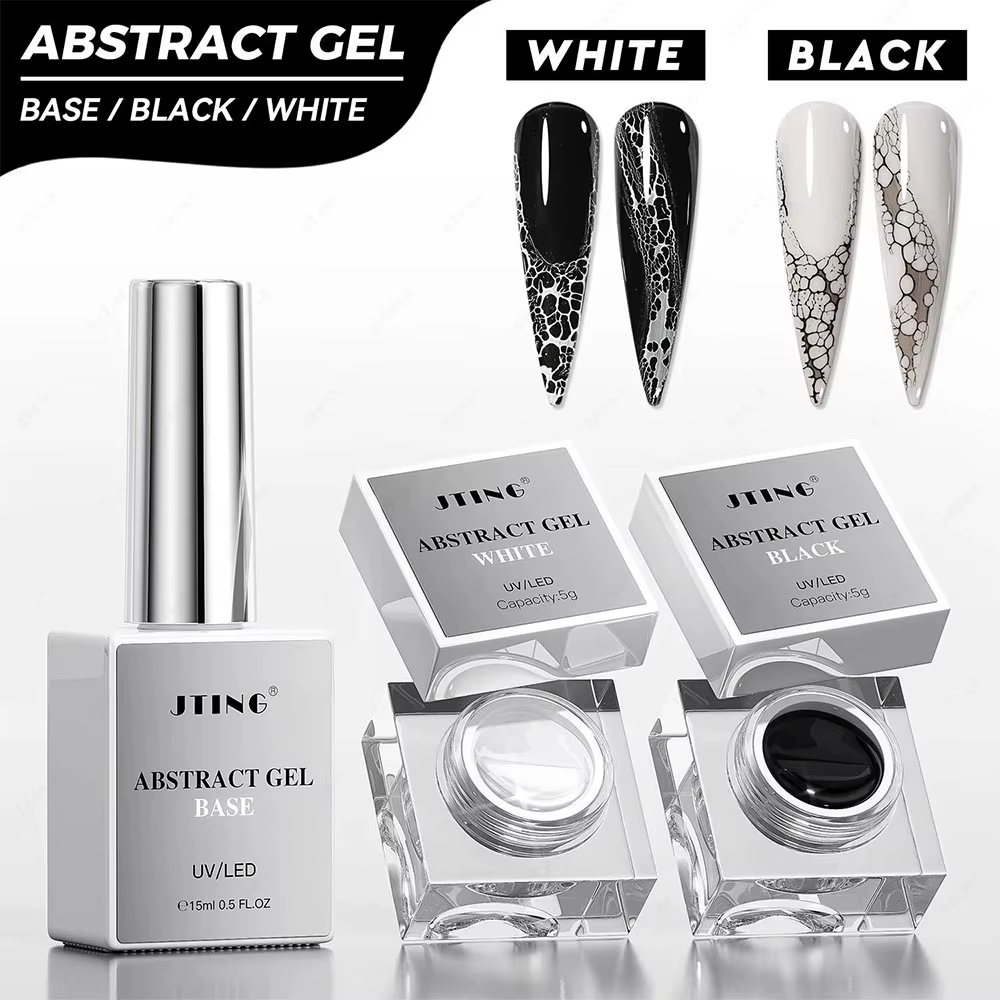JTING vernis à ongles dentelle Gel Uv semi-permanent vernis à ongles Salon Gel vernis à ongles noir/