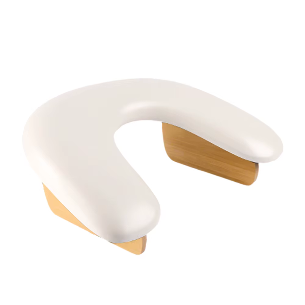 Repose-main en forme de U pour manucure, matériau PU souple, base robuste, outil essentiel pour la m