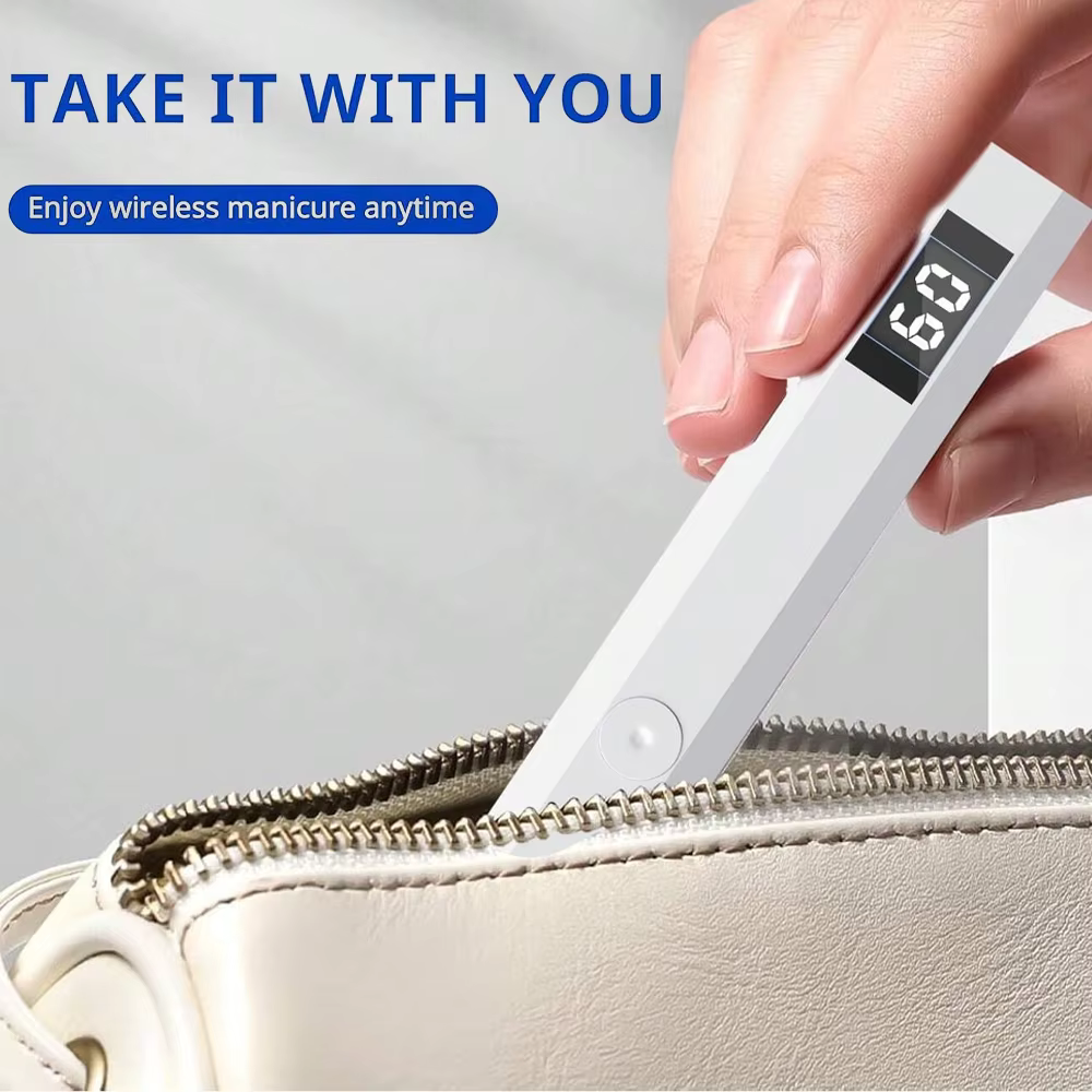 LINMANDA Minicure lumière UV portative pour ongles en Gel lampe à ongles UV Portable lampe à ongles 