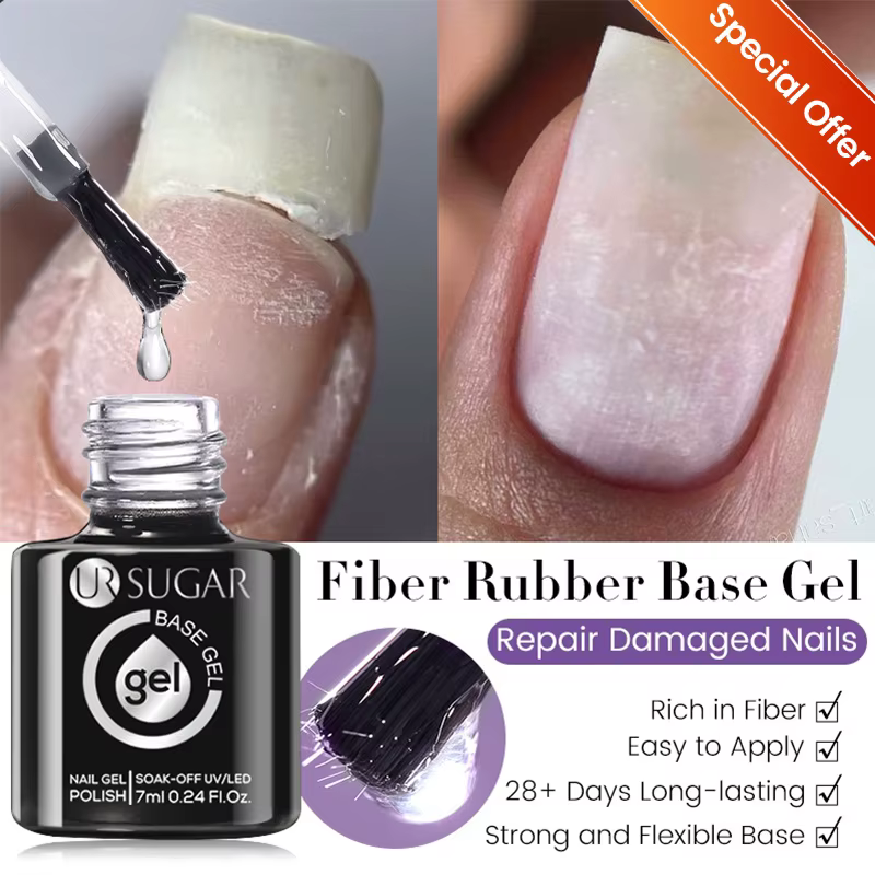 UR SUGAR 15ml Champagne or argent réfléchissant paillettes Gel vernis à ongles vernis Semi Permanent
