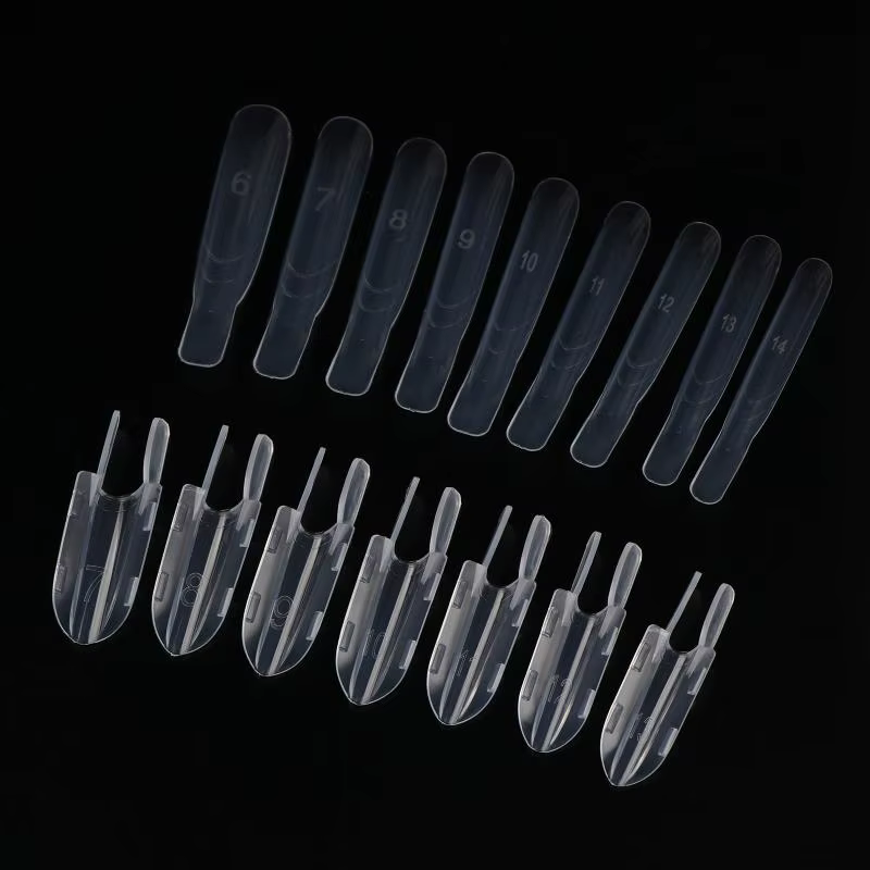 Formes à ongles Rocket Sandwich 240 pièces, marques de mesure précises, fixation rapide pour extensi