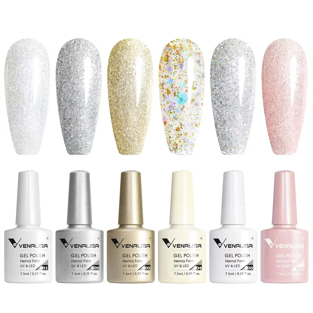 Venalisa VIP5 vernis à ongles HEMA/TPO gratuit couverture complète belle Semi permanente tremper UV 