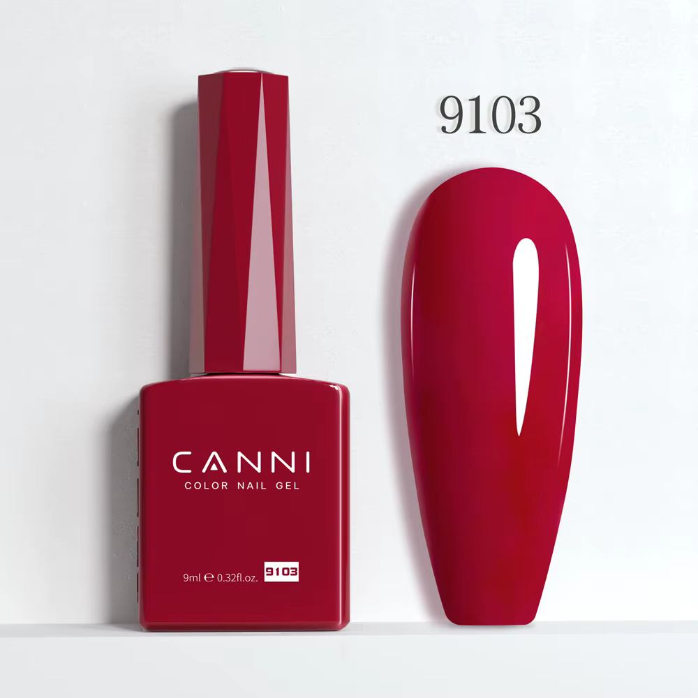 Vernis à ongles en gel CC8 CANNI 9ml SANS HEMA Couleurs estivales Soak Off UV LED Semi-permanent Tex