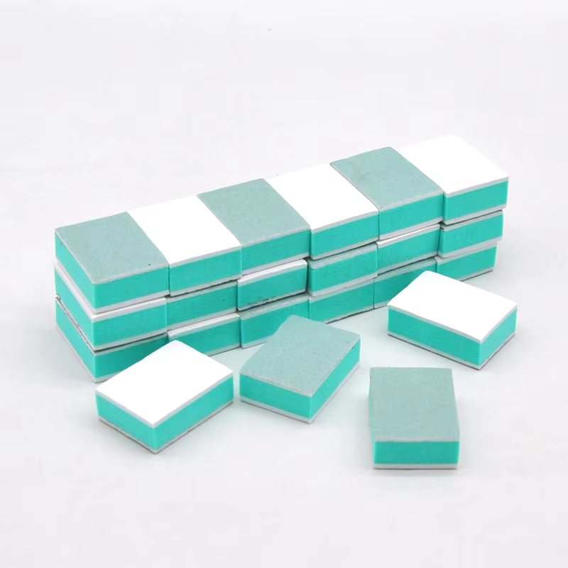 10/20/50 pièces/sac ongles tampon fichier bloc Double face Nail Art outil UV Gel polisseuse Mini pol