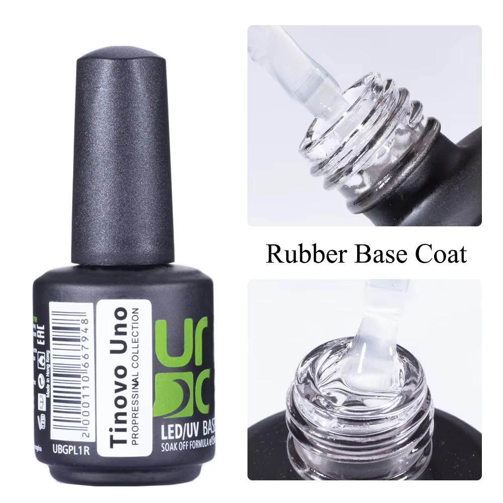 Tinovo Uno dernière Base en caoutchouc Gel vernis à ongles UV Semi Permanent épais solide couche de 