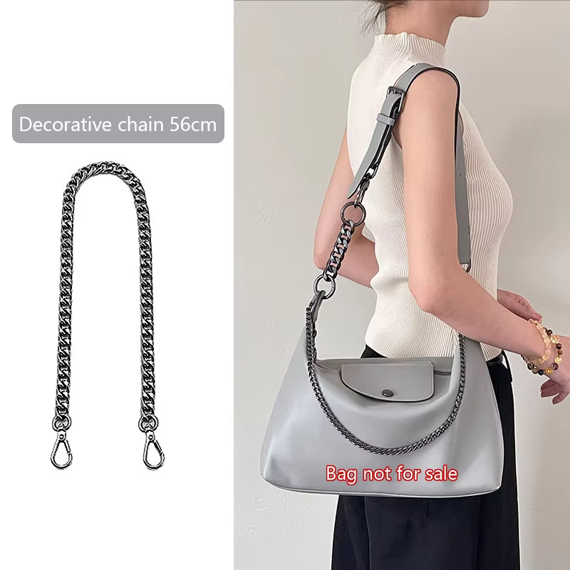 Chaîne d'extension pour Longchamp Hobo, chaîne décorative de décoration de sac, chaîne étendue, sang