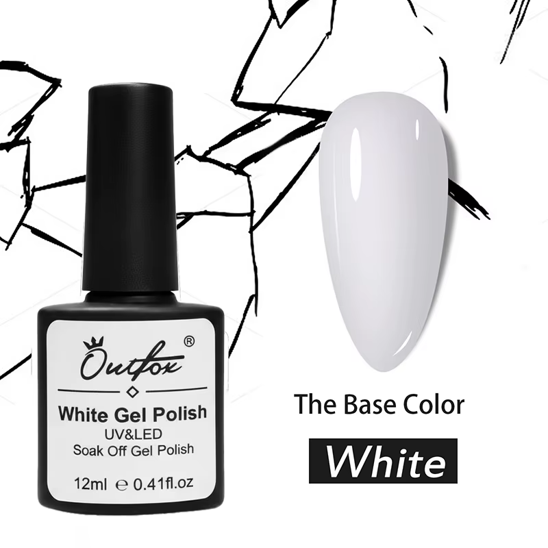 12ml Vernis à ongles effet craquelé magique, séchage à l'air, gel craquelant, kit de vernis hybride 