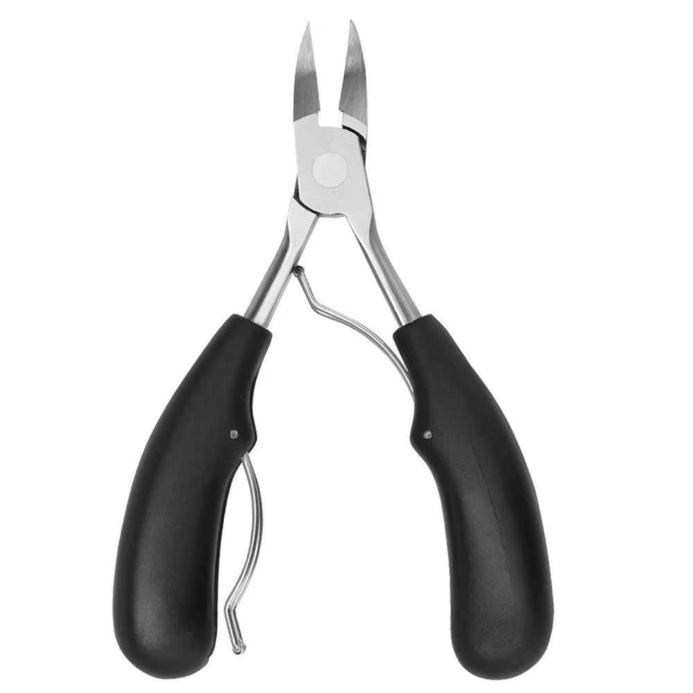 Coupe-ongles et outils de manucure en acier inoxydable pour soins des ongles, ciseaux, rasoirs à cal