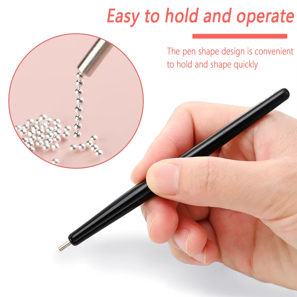 Stylo magnétique pour ongles Vortex/lollipop, œil de chat, crée une ondulation de l'eau, effet tourb