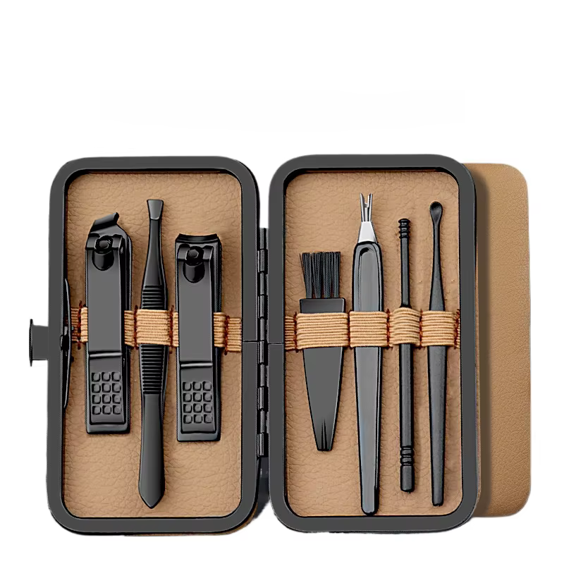 7/16/24 pièces ensemble de manucure professionnel coupe-ongles Kit de pédicure en acier inoxydable o