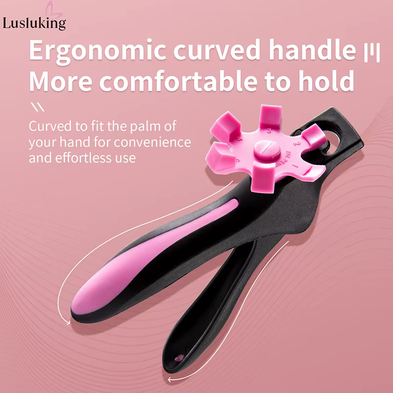 Ciseaux français pour faux ongles en forme de U, coupe-ongles en acrylique, coupe-pointe réglable, m