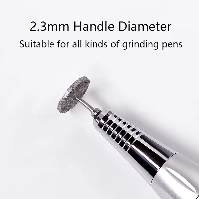 Tête de retrait diamant électrique foret à ongles disque meulage bavure T fraises broyeur coupe-cuti