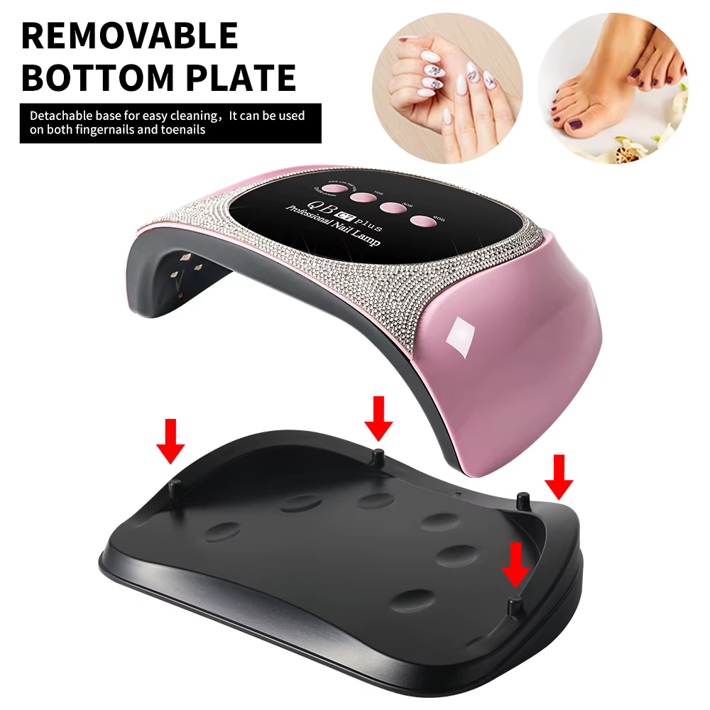 Lampe professionnelle UV/LED pour vernis à ongles, 57 LED, séchage rapide, lampe à polymérisation av