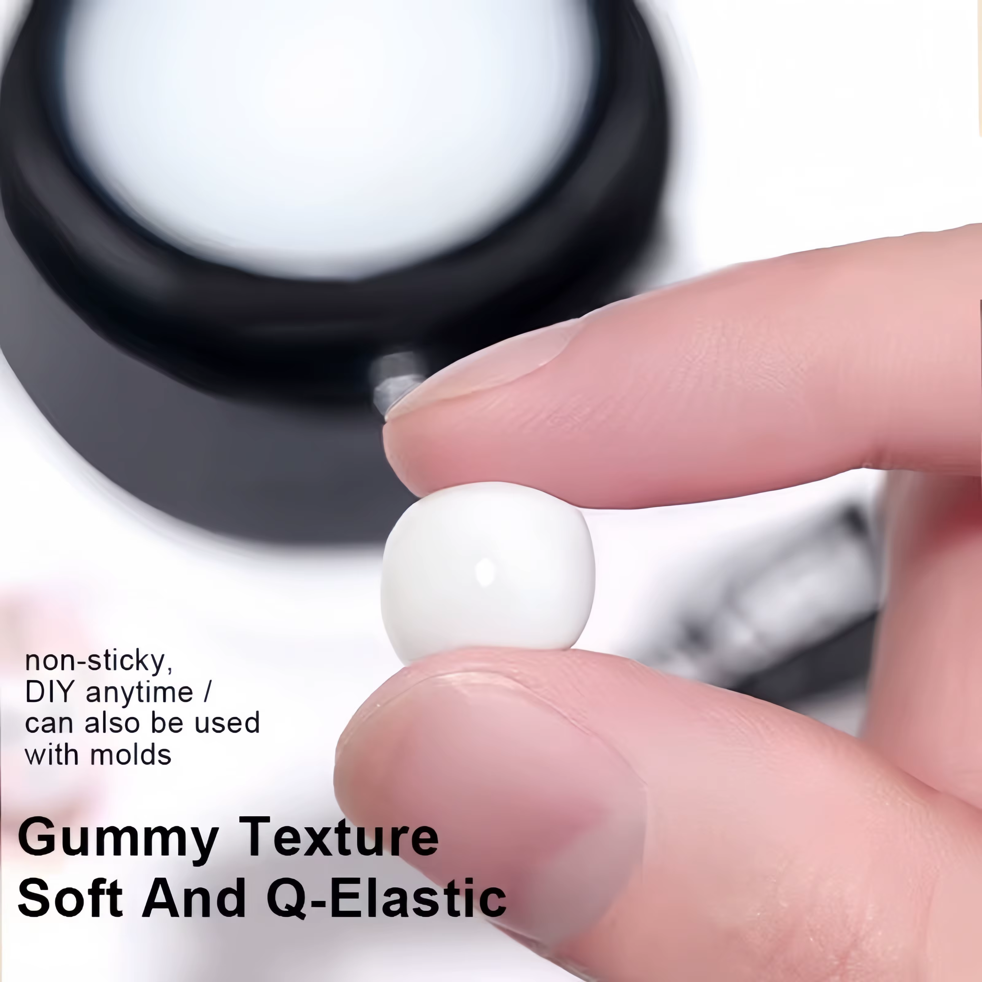 Gel pour ongles 3D, superposition dure et durable non collante, crée des formes de lettres géométriq