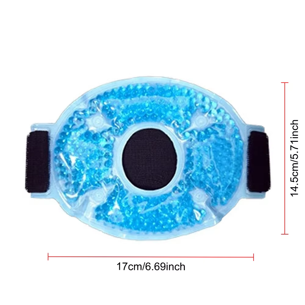 Genouillère de thérapie chaude et froide, perles de Gel réutilisables, sac de glace réglable, soulag