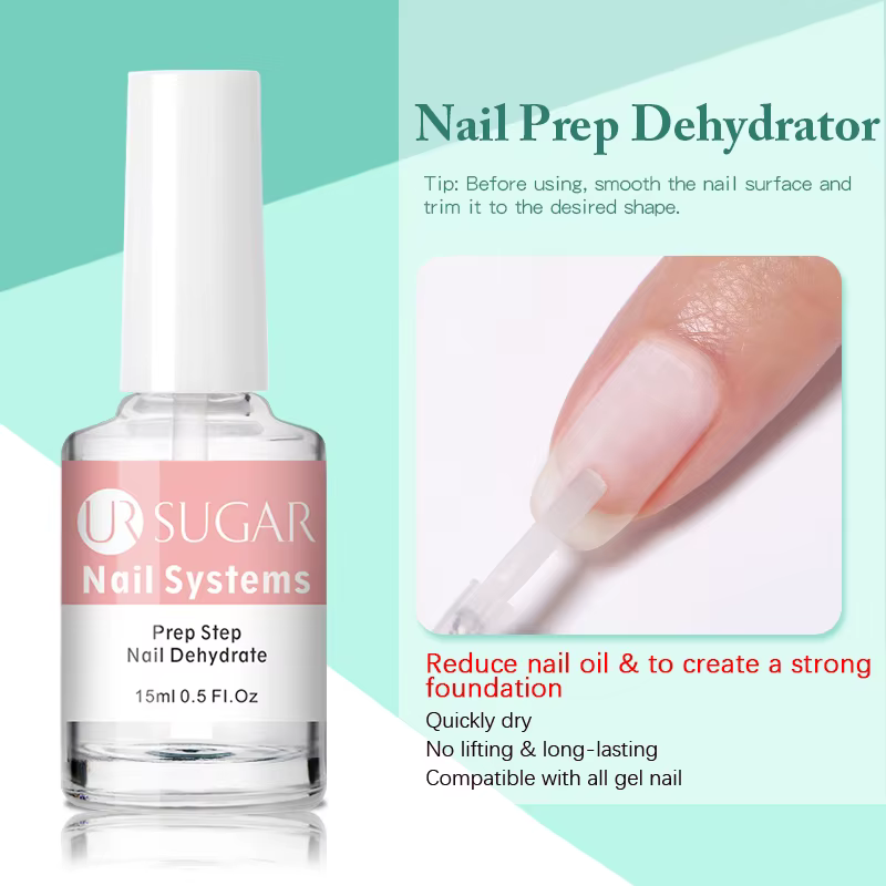 UR SUGAR 15ml 2 pièces/ensemble presse-ongles déshydrateur de préparation d'ongles ensemble pas beso