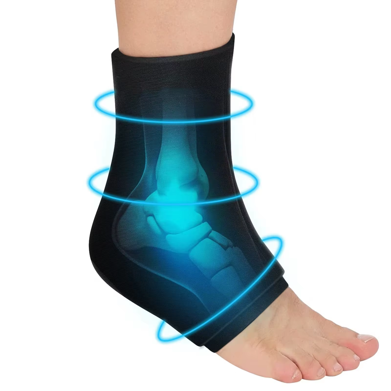 Compresse de gel réutilisable pour les pieds - Thérapie chaude et froide idéale pour soulager la ten