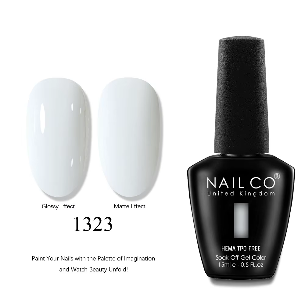 NAILCO 15ml Vernis à Ongles Gel UV Soak Off Sans HEMA ni TPO Couleurs Hybrides Vernis d'Été Nail Art