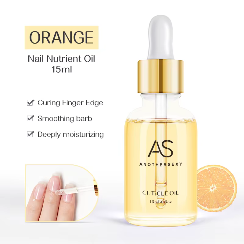 AS 15ML fleur séchée cuticule huile nutritive nourrir restaurer les ongles endommagés vitamine huile