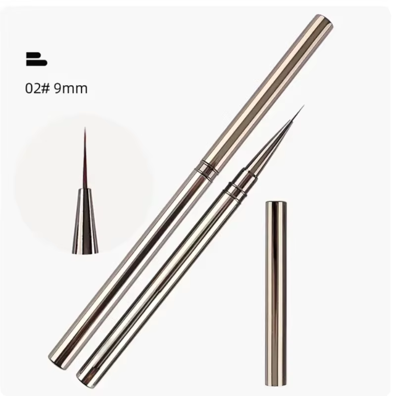 Stylo de photothérapie pour colle à ongles, brosse pour Gel UV, acrylique, peinture pour Nail Art, d