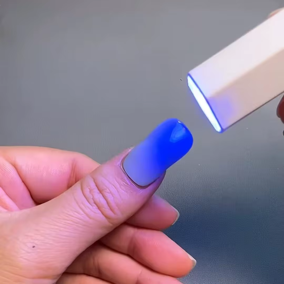 Enveloppes semi-durcies pour ongles en Gel rapide, autocollant solide pour ongles, couverture complè