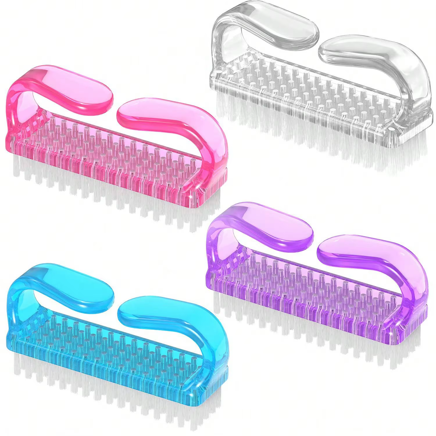 Kit d'outils pour Nail Art, avec grande brosse pour vernis à ongles, brosse anti-poussière, brosse d