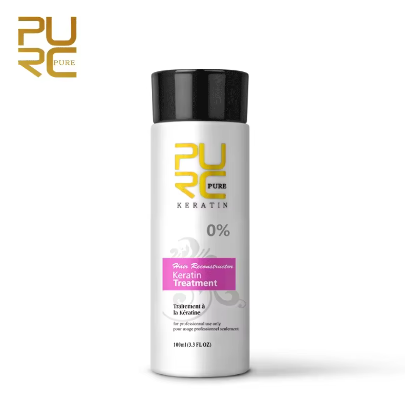 PURC – shampoing purifiant à la kératine, traitement des cheveux, nettoyage en profondeur, lissage, 