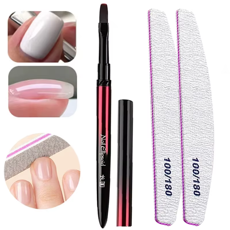 Nouvelles Formes à Ongles Double Usage Sandwich 180 pièces 15 Tailles 2025 – Formes Double Usage pou