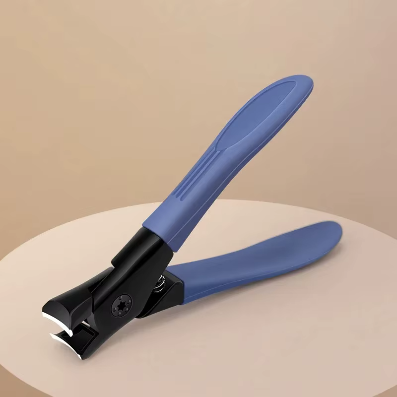Coupe-ongles anti-éclaboussures, épais et dur, spécial, simple, grande taille, pour orteils ménagers