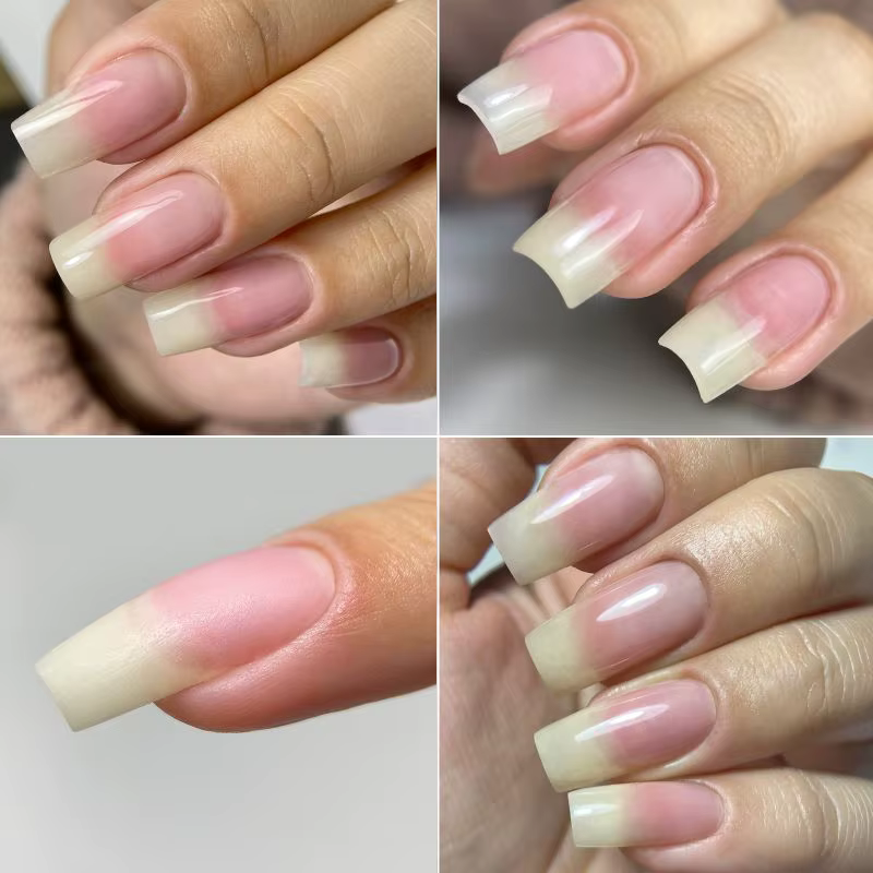 MSHARE 30g aspect naturel Poly ongles acrylique Gel Extensions d'ongles constructeur UV Led Acrylgel