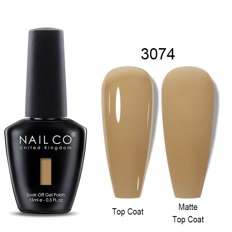 NAILCO 15ml couleur rouge Gel vernis à ongles Semi Permanent vernis à ongles hybride vernis à ongles