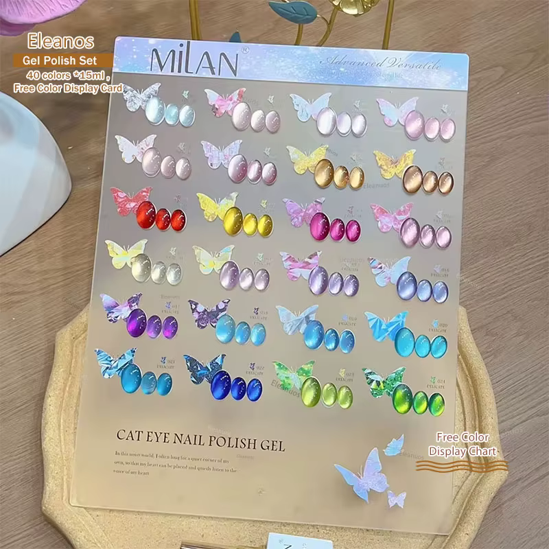 Eleanos Hema Free TPO Free Cat Eye Magnetic Gel 15ml Vernis à ongles de qualité professionnelle avec