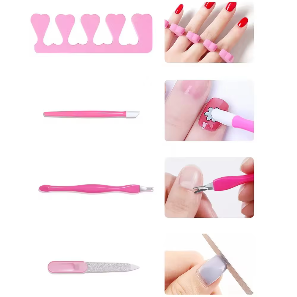LINMANDA-Perceuse à ongles électrique USB professionnelle, kit de lime à vernis avec lampe UV LED, s