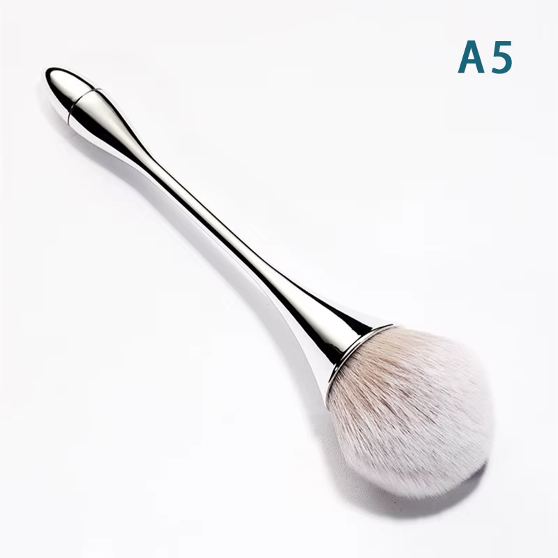 Brosse pour nettoyer la poussière des ongles, grande tête, pour Pollen, Blush, Salon de maquillage, 