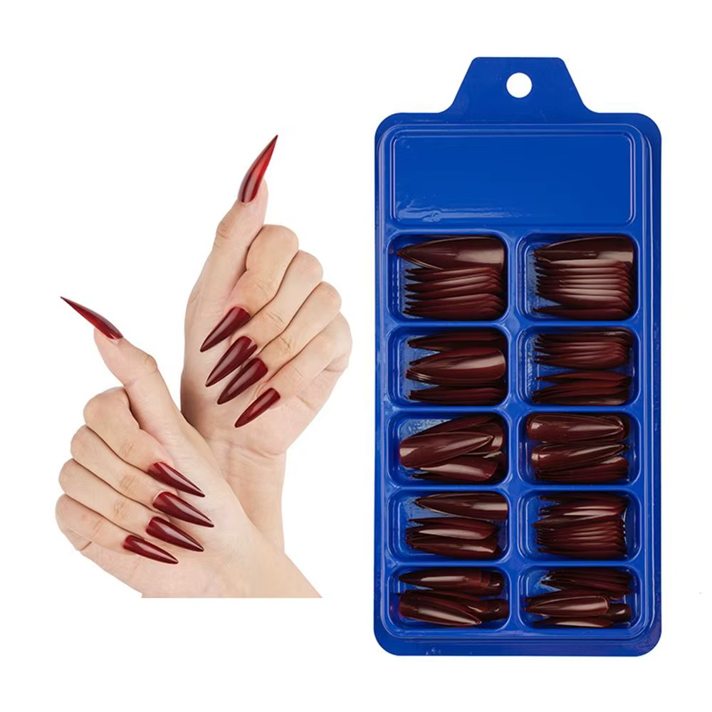 Offre spéciale manucure Gel UV bricolage Long Stiletto faux ongles conseils outils de beauté faux on