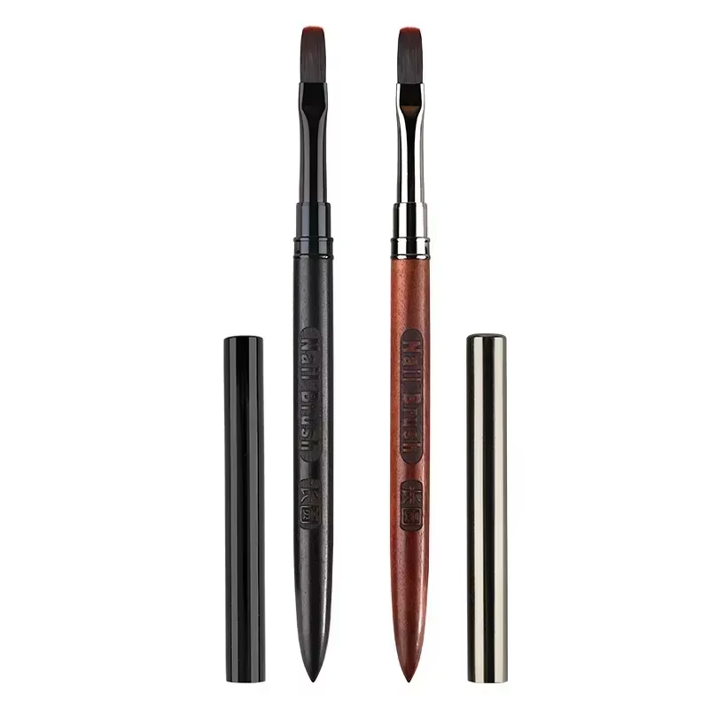 Pinceau de peinture en gel pour ongles, accessoire de construction d'ongles en acrylique, pinceaux d