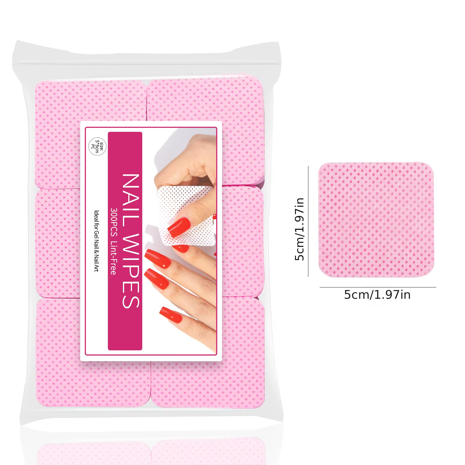 Lingettes Dissolvantes pour Verhéritage à Ongles, Tampons Non Tissés pour Salon de miles, pour Femme