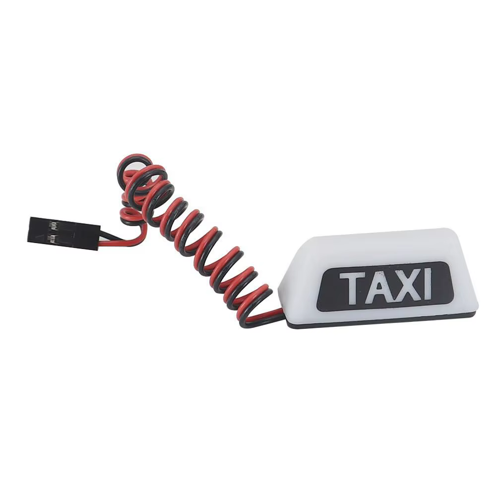Lumière LED pour voiture RC, accessoires de décoration pour taxi 1/8 1/10 Hsp 94123 Trax/as Kyosho T
