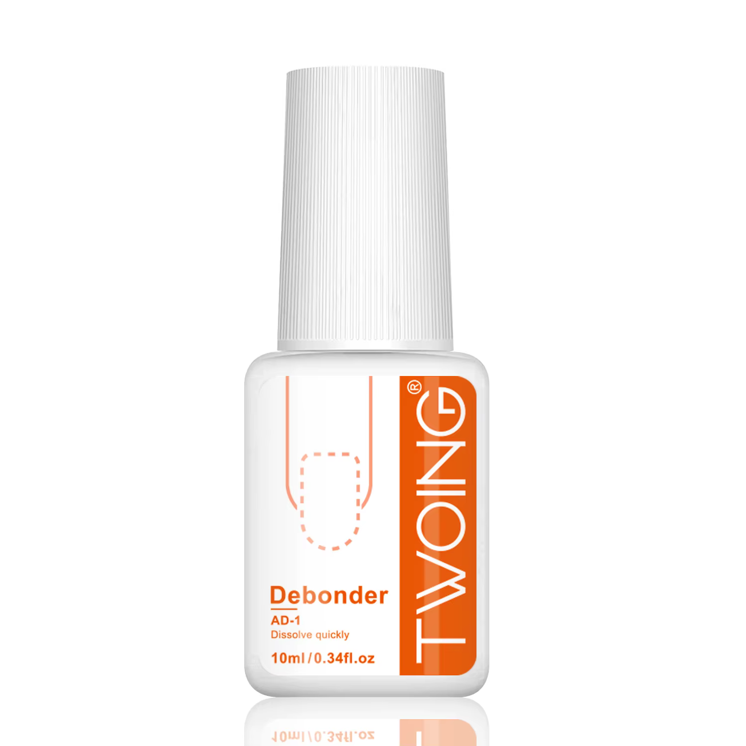 Dissolvant de colles pour enlever les faux ongles, presse sur les ongles, dissolvant de faux ongles,