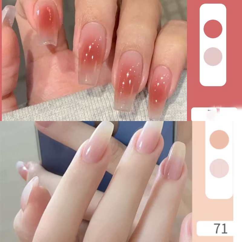 Ensemble de faux ongles à couverture complète avec autocollants en MSI, anciers réutilisable, access