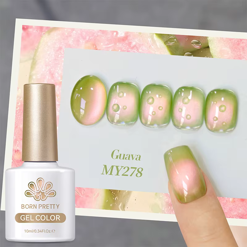BORN PRETTY 10ml été Fruit chat Gel magnétique vernis à ongles 2025 nouvelles perles de verre de goy