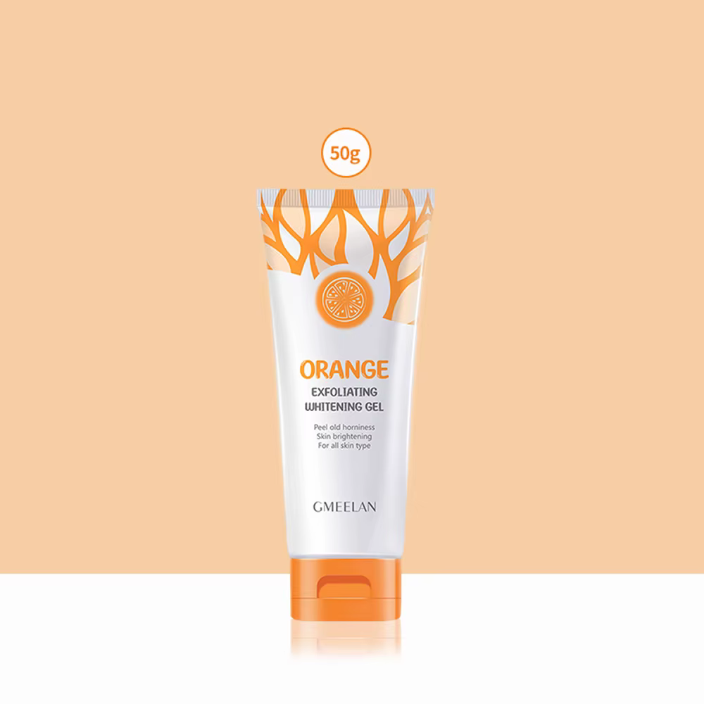 Gel exfoliant Orange dissolvant de taches morts éclaircir Peeling 50g réparation douce gommage blanc