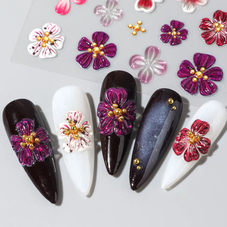 Hipster pur violet rose fleurs Rose printemps Lily camélia marguerite gelée fleur de cerisier Magnol