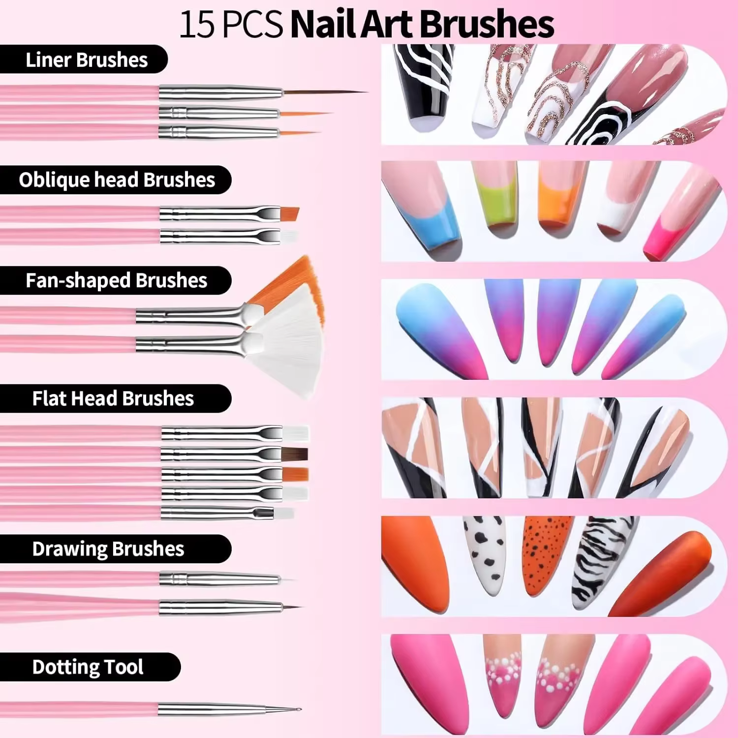 Kit complet d'outils pour ongles tout-en-un (30 pièces) – Essentiels de qualité salon pour l'art des