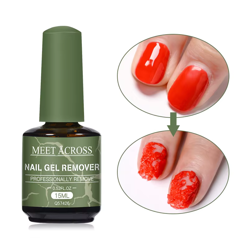 MEET ACROSS-Dissolvant magique rapide pour vernis à ongles gel, dissolvant UV propre, trempage semi-