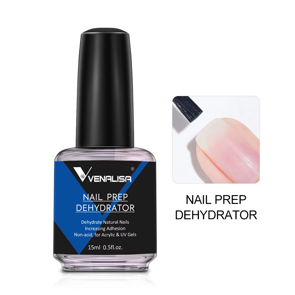 Préparateur déshydratant pour ongles Venalisa 15ml, séchage rapide à l'air, primer sans acide, préve