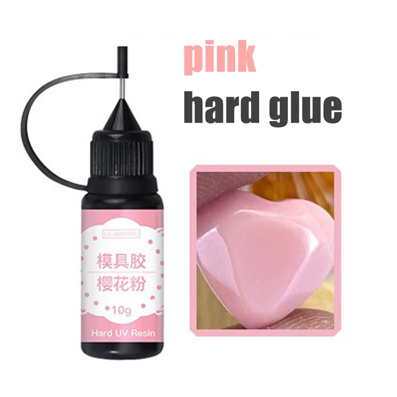 Gel UV sculpté 3D pour ongles, outil de salon DIY, résine cristalline, gel dur et souple, anti-adhés